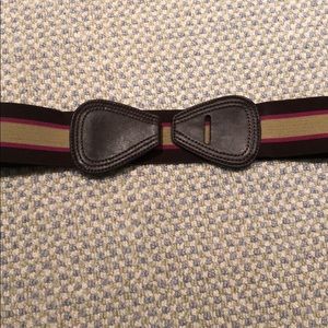 Anthropologie elastic wide belt